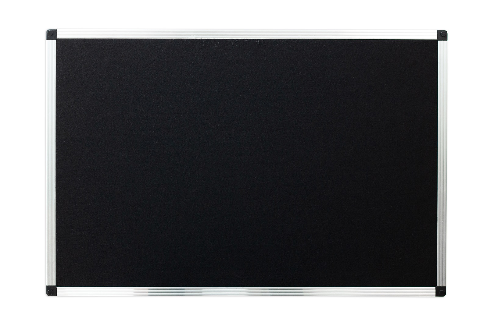 Quadro Aviso Feltro Preto - Cantoneira